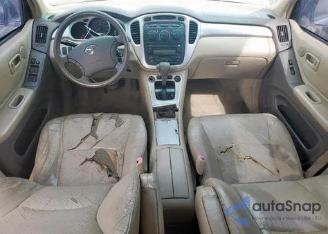 2005 Toyota Highlander Limited from USA, damaged, VIN JTEGP21A750073821